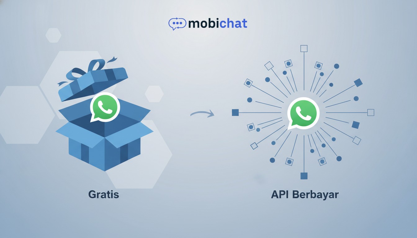 Perbedaan WhatsApp Business Gratis dan API Berbayar Lengkap