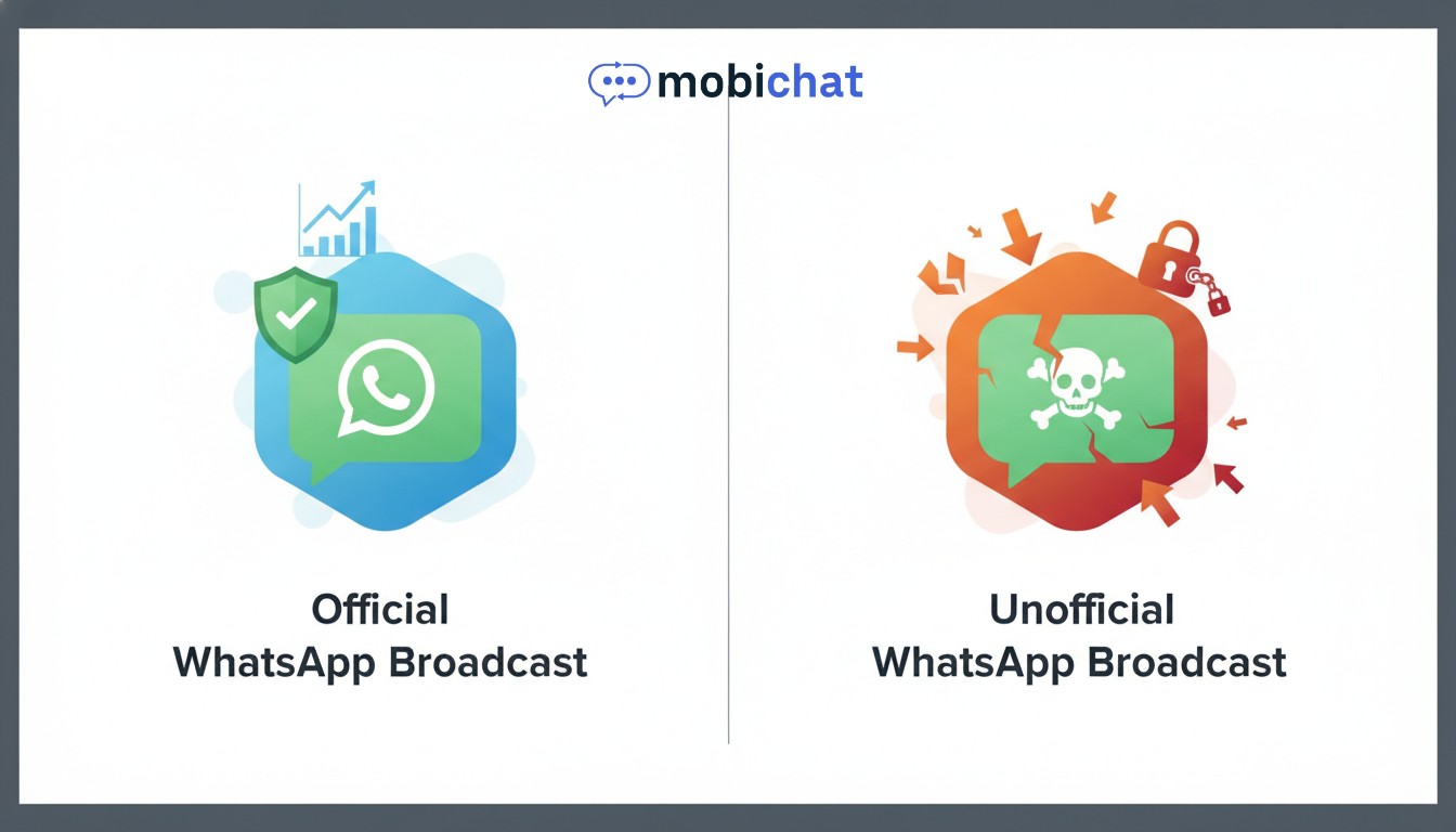 Perbedaan WhatsApp Broadcast Resmi vs Tidak Resmi_ Cek Risikonya